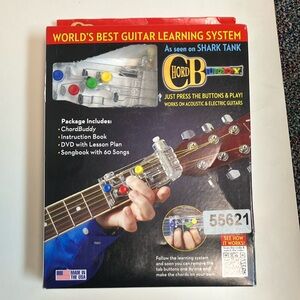 Guitar Learning System with Colorful Buttons